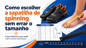 "Como escolher a sapatilha de spinning sem errar o tamanho"
